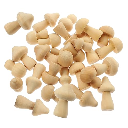 Sewroro 30 Stück Weißes Keimholz Pilz Pilz Tapetenaufkleber Poster Pilzlampe Pilz Ornament Mini Pilze Pilzbürste Gefälschte Pilzaufkleber Pilz Figuren von Sewroro