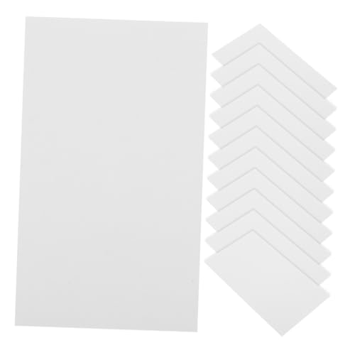 Sewroro 300 Stück Blanko Karteikarten aus Hochwertigem Papier Glatte Oberfläche Vielseitig für Notizen Vokabeln Memo und Bastelprojekte Kleine Karten zum Beschriften und Mitnehmen von Sewroro