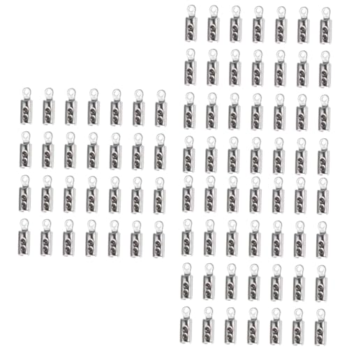 Sewroro Endkappen Kette 300 Stück Diy Schnalle Diy Charm Schnalle Edelstahl Schnalle Schmuckherstellung Verschluss Verbindungsverschluss von Sewroro