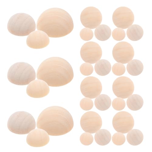 Sewroro 300 Stück Unlackierte Halbkugeln für Diy Projekte Bastelbedarf Party Dekoration und Kreative Bastelarbeiten Sewroro 300 Stück Unlackierte Halbkugeln für Diy Projekte Bastelbedarf Party Dekoration und Kreative Bastelarbeiten von Sewroro