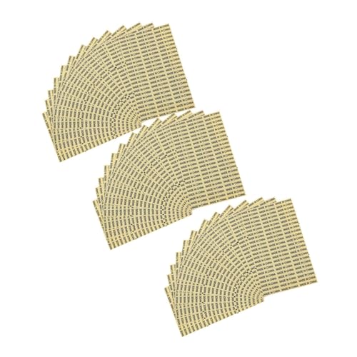 Sewroro 3500 Stück Transparent Selbstklebende Made in China Labels Pet Material Langlebig für Verpackung Versand Handel Bekleidung Sewroro 3500 Stück Transparent Selbstklebende Made in China Labels Pet Material Langlebig für Verpackung Versand Handel Bekleidung von Sewroro