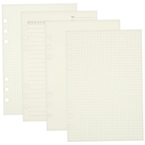 Sewroro 4 Nachfüllpapier Teilig Liniert Lose Ersatzkern Planner Einlagen für Ringbuch Organizer Studium Büro Alltag Sewroro 4 Nachfüllpapier Teilig Liniert Lose Ersatzkern Planner Einlagen für Ringbuch Organizer Studium Büro Alltag von Sewroro