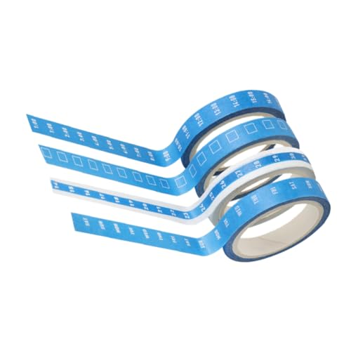 Sewroro 4 Rollen Dekoratives Washi Tape Set Blau für Wochenplaner Zeitmanagement Scrapbooking DIY Basteln Langlebiges Klebeband mit Starker Haftung für Büro und Kreative Projekte Sewroro 4 Rollen Dekoratives Washi Tape Set Blau für Wochenplaner Zeitmanagement Scrapbooking DIY Basteln Langlebiges Klebeband mit Starker Haftung für Büro und Kreative Projekte von Sewroro