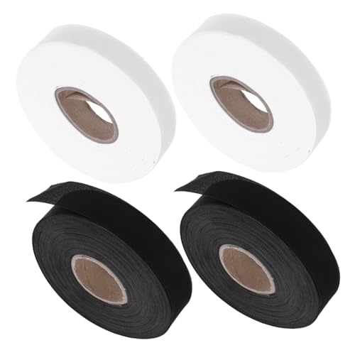Sewroro 4 Rollen Twill Schrägband für Gardinen Dekoratives Einfassband für Vorhänge Vielseitiges Nähband für Saubere Kanten und Stilvolle Raumgestaltung im Wohn und Arbeitsbereich von Sewroro