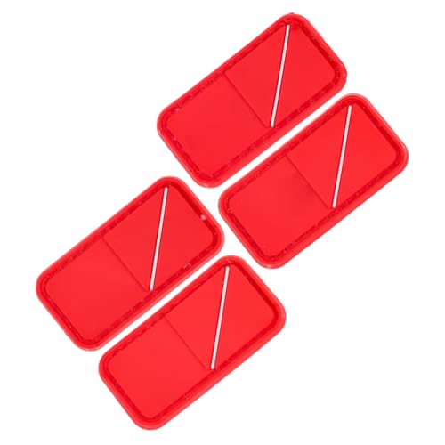 Sewroro 4 Stück Blutgruppen Patches PVC Dekorative Aufnäher für Rucksäcke Hook And Loop Kleidungspatches für Notfälle Ab O von Sewroro