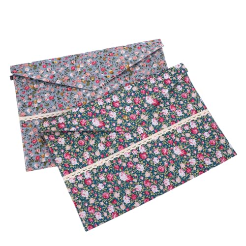 Sewroro 4 Stück Dokumentenmappe aus Filz mit Floralem Muster Teiliges Dunkelblau Langlebiger Dokumentenhalter mit Druckknopf Leichter Organizer für Büro Schule und Zuhause Sewroro 4 Stück Dokumentenmappe aus Filz mit Floralem Muster Teiliges Dunkelblau Langlebiger Dokumentenhalter mit Druckknopf Leichter Organizer für Büro Schule und Zuhause von Sewroro