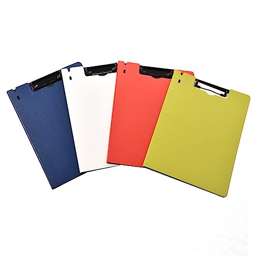 Sewroro 4 Stück Klemmbrett Ordner Faltbarer Dokumentenhalter mit Metallclip Schwarz Gelb und Orange für Büro und Schule Leicht und Stapelbar Sewroro 4 Stück Klemmbrett Ordner Faltbarer Dokumentenhalter mit Metallclip Schwarz Gelb und Orange für Büro und Schule Leicht und Stapelbar von Sewroro