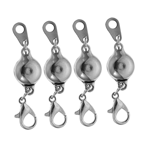 Sewroro 4 Stück Schmuckverschlüsse Halskettenverschlüsse Aus Schmucklegierung Für Schmuck Sewroro 4 Stück Schmuckverschlüsse Halskettenverschlüsse Aus Schmucklegierung Für Schmuck von Sewroro