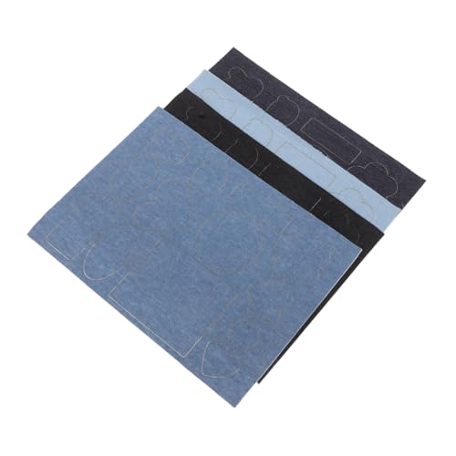Sewroro 4 Stück Selbstklebende Jeans Flicken Strapazierfähige Denim Reparatur Patches für Innen Außenlöcher Einfach Anzubringen Farblich Abgestimmt Hellblau Blau Dunkelblau Schwarz für Sewroro 4 Stück Selbstklebende Jeans Flicken Strapazierfähige Denim Reparatur Patches für Innen Außenlöcher Einfach Anzubringen Farblich Abgestimmt Hellblau Blau Dunkelblau Schwarz für von Sewroro