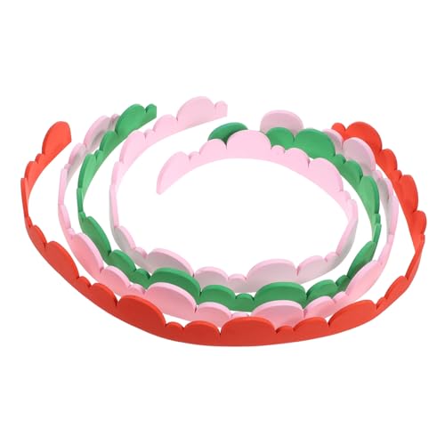 Sewroro 4 Stück Teiliges Foam Bulletin Board Borders mit Gewelltem Abschluss Abnehmbare Pinnwand bordüren für Klassenzimmerdekoration Vielseitig für Schultafeln Wände und Bastelprojekte von Sewroro