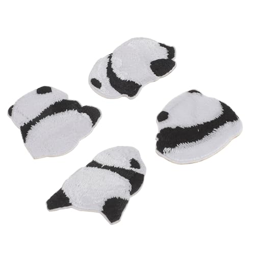 Sewroro 4 Stück Teiliges Niedliche Panda Bügelaufnäher Bestickte Kleidungspatches zum Aufbügeln Selbstklebend und Strapazierfähig für Jacken Rucksäcke und Kinderkleidung Sewroro 4 Stück Teiliges Niedliche Panda Bügelaufnäher Bestickte Kleidungspatches zum Aufbügeln Selbstklebend und Strapazierfähig für Jacken Rucksäcke und Kinderkleidung von Sewroro