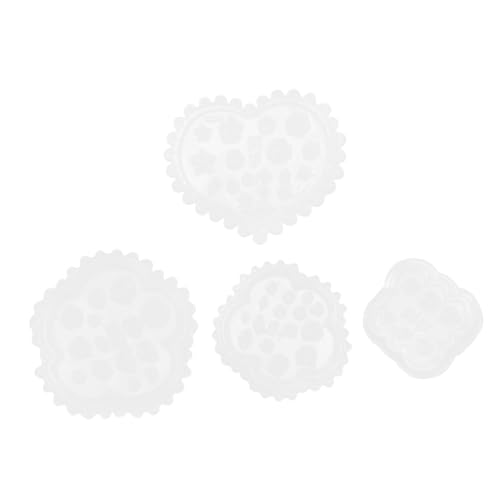 Sewroro 4 Stück Teiliges Silikon Nail Art Gießform für Epoxidharz Nagelkunst Langlebig Tragbar Feine Muster DIY Maniküre Zubehör für Präzises Nageldesign Sewroro 4 Stück Teiliges Silikon Nail Art Gießform für Epoxidharz Nagelkunst Langlebig Tragbar Feine Muster DIY Maniküre Zubehör für Präzises Nageldesign von Sewroro
