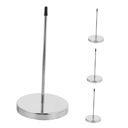 Sewroro 4 Stücke Edelstahl Bestellhalter Küchen Ticket Stabber Organizer für Restaurant Kassenbons und Bestellungen Platzsparend Verstellbar für Catering Büro Hotel von Sewroro