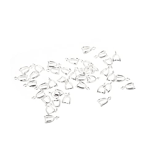 Sewroro 40 Stück Ohrring Zubehör Für Halsketten Verschlüsse Haken Schlüsselclip Anhängerverschluss Anhänger Klemmverschluss Ohrring DIY Material Anhänger Verbinder Anhänger von Sewroro