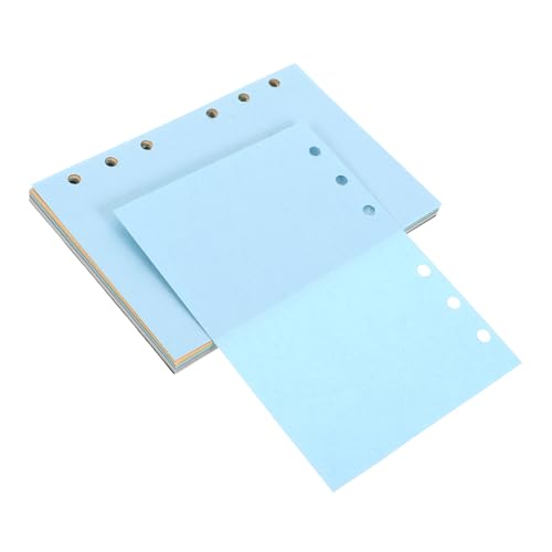 Sewroro 40 Stück Ring Nachfüllpapier für Ringbuch Planer Teilig Hochwertiges Liniertes Papier für Schule Büro und Persönliche Notizen und Vielseitig Einsetzbar von Sewroro