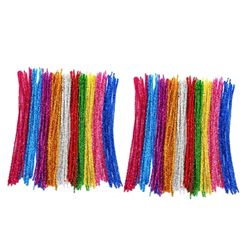 Sewroro 400 Stück Diy Twisted Sticks Biegsame Glitzerstäbe für Kreative Bastelprojekte und Festdekorationen Gemischte Farben Sewroro 400 Stück Diy Twisted Sticks Biegsame Glitzerstäbe für Kreative Bastelprojekte und Festdekorationen Gemischte Farben von Sewroro