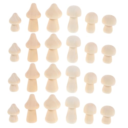 Sewroro 42 Stück Teiliges Unbemalte Mini Holzpilze zum Bemalen Vielseitige Diy Holzpilzfiguren für Heimdekoration Schreibtisch und Regalaccessoires Kreative Bastelprojekte Natürliche Sewroro 42 Stück Teiliges Unbemalte Mini Holzpilze zum Bemalen Vielseitige Diy Holzpilzfiguren für Heimdekoration Schreibtisch und Regalaccessoires Kreative Bastelprojekte Natürliche von Sewroro