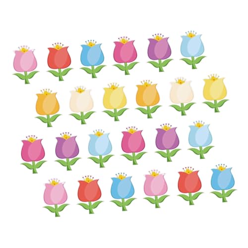 Sewroro 45 Stück Frühling Tulpen Papier Ausschnitte Bunte Frühlingsdekorationen für Bastelprojekte Klebepunkte für Einfache Anwendung und Kreative Gestaltung Sewroro 45 Stück Frühling Tulpen Papier Ausschnitte Bunte Frühlingsdekorationen für Bastelprojekte Klebepunkte für Einfache Anwendung und Kreative Gestaltung von Sewroro