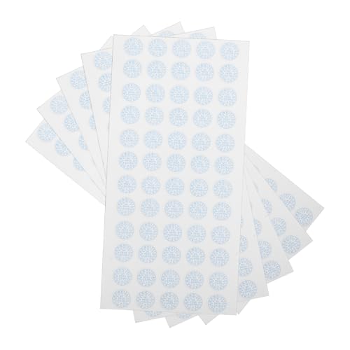 Sewroro 5 Blätter Qualitätskontrolle Aufkleber Tamper Evident Etiketten für Elektronik Selbstklebende Warnetiketten zur Kennzeichnung von Produktionsdatum und Qualitätssicherung von Sewroro