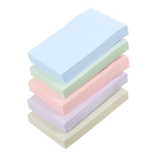 Sewroro 5 Sätze Farbige Haftnotizen Selbstklebend Memo Pads Kawaii Notizzettel Für Büro Schule Zuhause Praktisch Tragbar Zum Markieren und Organisieren Sewroro 5 Sätze Farbige Haftnotizen Selbstklebend Memo Pads Kawaii Notizzettel Für Büro Schule Zuhause Praktisch Tragbar Zum Markieren und Organisieren von Sewroro