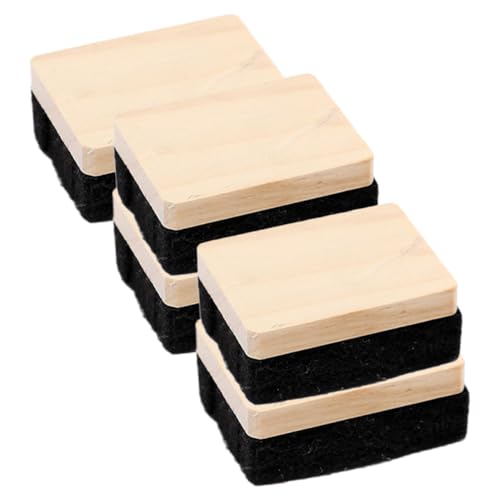Sewroro 5 Stück Radiergummi Brett Abwischen Planke Whiteboard-radierer Reinigen Whiteboard-kalender, Trocken Abwischbar Weißes Brett Tafelradierer Whiteboards Weiße Bretter Gefühlt von Sewroro