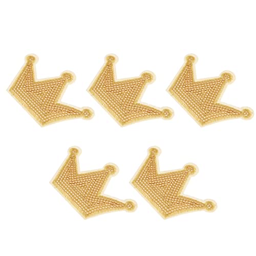 Sewroro 5 Stück Stoffaufkleber Patch Pailletten Stoffflicken Für Kleidung Goldene Spitze Zum Aufnähen Pailletten Patches Goldene Nieten Hotfix Strasssteine Glitzer Sewroro 5 Stück Stoffaufkleber Patch Pailletten Stoffflicken Für Kleidung Goldene Spitze Zum Aufnähen Pailletten Patches Goldene Nieten Hotfix Strasssteine Glitzer von Sewroro