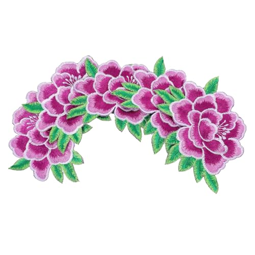 Sewroro 5 Stück Teiliges Bestickte Blumen Applikationen zum Aufbügeln Dekorative Patches für Kleidung Rucksäcke Diy Nähzubehör Langlebig und Einfach Anzubringen Sewroro 5 Stück Teiliges Bestickte Blumen Applikationen zum Aufbügeln Dekorative Patches für Kleidung Rucksäcke Diy Nähzubehör Langlebig und Einfach Anzubringen von Sewroro