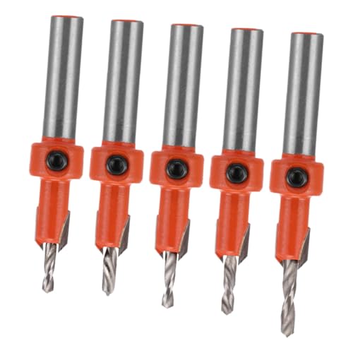 Sewroro 5 Stück Teiliges Holz Senkbohrer Set Selbstschneidend Präzise Senkbohrer für Holzarbeiten Vielseitiges Bohrzubehör für Möbelmontage und Holzhandwerk Sewroro 5 Stück Teiliges Holz Senkbohrer Set Selbstschneidend Präzise Senkbohrer für Holzarbeiten Vielseitiges Bohrzubehör für Möbelmontage und Holzhandwerk von Sewroro