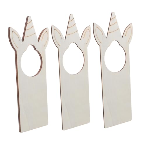 Sewroro 5 Stück Teiliges Holz Türknauf Hänger DIY Türschild Blanko Holzschild für Halloween und Weihnachten Einfache Installation für Hotel und Bürodekorationen Sewroro 5 Stück Teiliges Holz Türknauf Hänger DIY Türschild Blanko Holzschild für Halloween und Weihnachten Einfache Installation für Hotel und Bürodekorationen von Sewroro