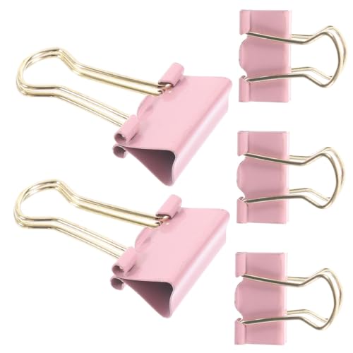 Sewroro 5 Stück Teiliges Kleine und Mittlere Metall Binderclips Vielseitige Büroklammern zum Fixieren von Dokumenten Praktische und Langlebige Aktenklammern für Schüler Lehrer und Sewroro 5 Stück Teiliges Kleine und Mittlere Metall Binderclips Vielseitige Büroklammern zum Fixieren von Dokumenten Praktische und Langlebige Aktenklammern für Schüler Lehrer und von Sewroro