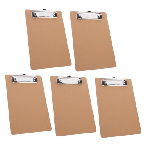Sewroro 5 Stück Teiliges Klemmbrett Vielseitige Schreibunterstützung für Büro und Konferenzen Format für Lehrer und Büroangestellte Sewroro 5 Stück Teiliges Klemmbrett Vielseitige Schreibunterstützung für Büro und Konferenzen Format für Lehrer und Büroangestellte von Sewroro