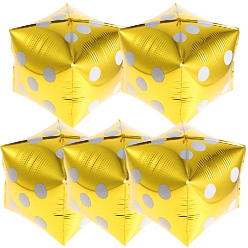 Sewroro 5 Stücke Würfel Folie Ballons Platz Würfel Ballon Für Hochzeit Geburtstag Festival Party Dekoration Lieferungen Sewroro 5 Stücke Würfel Folie Ballons Platz Würfel Ballon Für Hochzeit Geburtstag Festival Party Dekoration Lieferungen von Sewroro