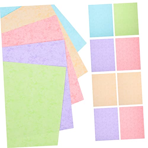 Sewroro 50 Blatt Bunte Origami Papiere Dekoratives Faltpapier Geeignet für Drucker und DIY Bastelprojekte Kreative Bastelmaterialien für Erwachsene für Schulprojekte und Zufällige Farbe von Sewroro