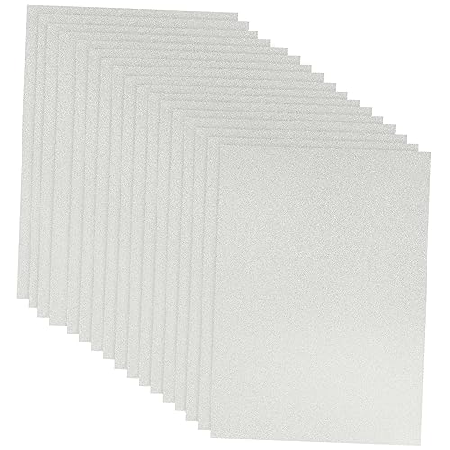 Sewroro 50 Blatt Diy Scrapbook Papier Silbernes Dekopapier für Hochzeitseinladungen Bastelprojekte Handgemachtes Origami Papier Kreative Bastelideen von Sewroro
