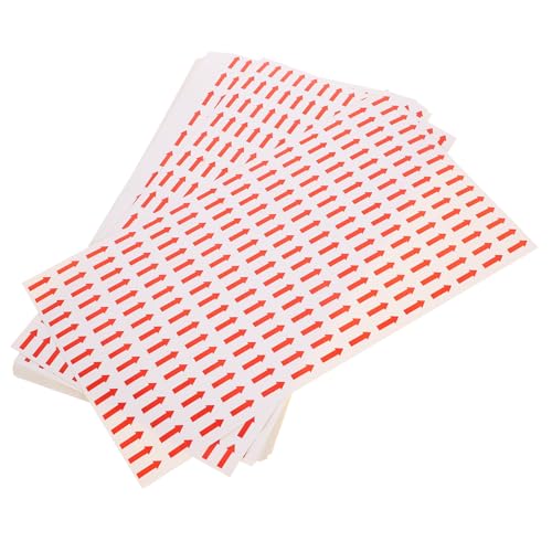 Sewroro 50 Blatt Kleine Selbstklebende Aufkleber Rote Richtungspfeile für Lager Büro Schule Vielseitige Haftende Warn und Hinweisschilder für Glatte Oberflächen Sewroro 50 Blatt Kleine Selbstklebende Aufkleber Rote Richtungspfeile für Lager Büro Schule Vielseitige Haftende Warn und Hinweisschilder für Glatte Oberflächen von Sewroro