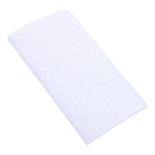Sewroro 50 Blatt Lochverstärker Aufkleber Weiß PVC Selbstklebende Rund Schutzlabels für Ringbücher Kalender und Rezeptbücher Starke Haftung und Langlebiger Schutz für Papierdokumente Sewroro 50 Blatt Lochverstärker Aufkleber Weiß PVC Selbstklebende Rund Schutzlabels für Ringbücher Kalender und Rezeptbücher Starke Haftung und Langlebiger Schutz für Papierdokumente von Sewroro