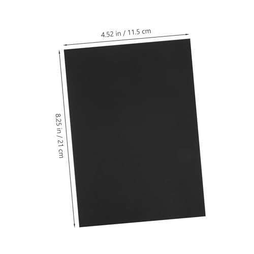 Sewroro 50 Blatt Schwarzer Karton Schweres Kartonpapier für Scrapbooking Diy Kartenherstellung Einladungen Zeichnungen Beidseitig Glatte Oberfläche Druckfähig mit Weißtinte Sewroro 50 Blatt Schwarzer Karton Schweres Kartonpapier für Scrapbooking Diy Kartenherstellung Einladungen Zeichnungen Beidseitig Glatte Oberfläche Druckfähig mit Weißtinte von Sewroro