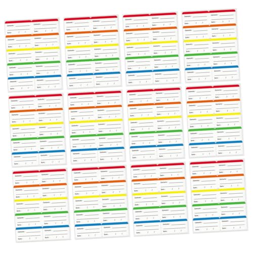 Sewroro 50 Blatt Selbstklebende Aufkleber für Lebensmittelbehälter Hochwertige Aufbewahrungsetiketten für Zuhause und Sewroro 50 Blatt Selbstklebende Aufkleber für Lebensmittelbehälter Hochwertige Aufbewahrungsetiketten für Zuhause und von Sewroro