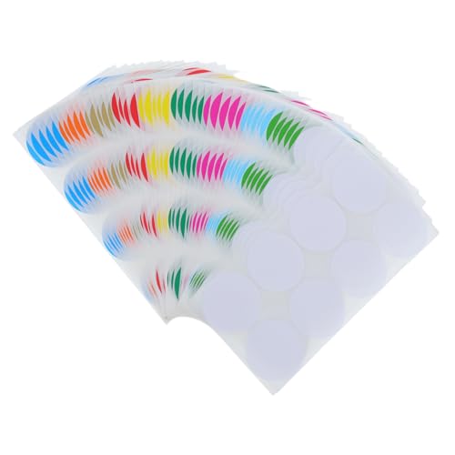 Sewroro 50 Blatt Vielseitige Klebeetiketten für Flaschen Verpackungen Büro und Schulorganisation Beschriften und Kennzeichnen von Sewroro