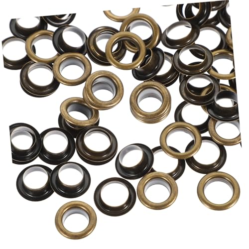 Sewroro 50 Sätze Teiliges Grommet Kit aus Robustem Kupfer Doppelseitige Ösen mit Innendurchmesser für Taschen Schuhe Kleidung und DIY Lederprojekte Langlebig und Vielseitig Einsetzbar Sewroro 50 Sätze Teiliges Grommet Kit aus Robustem Kupfer Doppelseitige Ösen mit Innendurchmesser für Taschen Schuhe Kleidung und DIY Lederprojekte Langlebig und Vielseitig Einsetzbar von Sewroro