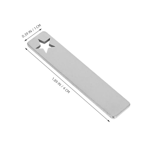Sewroro 50 Stück Blanko Anhänger Rechteckige Metall Gravurplatten für Schmuckherstellung DIY Bastelbedarf Namensschilder Anhänger Langlebig Poliert Vielseitig Sewroro 50 Stück Blanko Anhänger Rechteckige Metall Gravurplatten für Schmuckherstellung DIY Bastelbedarf Namensschilder Anhänger Langlebig Poliert Vielseitig von Sewroro