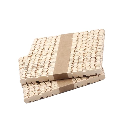 Sewroro 50 Stück Bunte Holz Craft Sticks Lange Natürliche Holzstäbchen für DIY Projekte und Bastelarbeiten für Schulprojekte und Schadstofffrei Sewroro 50 Stück Bunte Holz Craft Sticks Lange Natürliche Holzstäbchen für DIY Projekte und Bastelarbeiten für Schulprojekte und Schadstofffrei von Sewroro