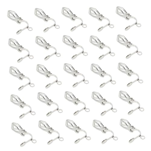 Sewroro 50 Stück Clip Ohrring Basen Dreieckige Ohrclips Metall DIY Ohrschmuck Zubehör für Piercings Damen Schmuck Selbermachen Zubehör Sewroro 50 Stück Clip Ohrring Basen Dreieckige Ohrclips Metall DIY Ohrschmuck Zubehör für Piercings Damen Schmuck Selbermachen Zubehör von Sewroro