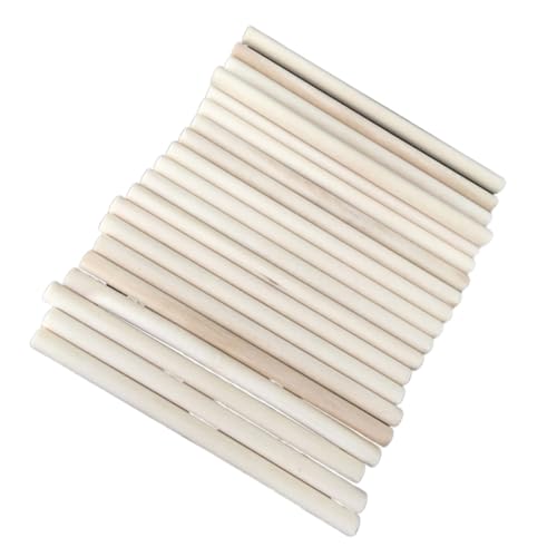 Sewroro 50 Stück DIY Holzstäbe Rund Glatt Stabile Bastelstäbe Holzstäbe zum Bauen Modellbau Bastelmaterial für Kreativprojekte Sewroro 50 Stück DIY Holzstäbe Rund Glatt Stabile Bastelstäbe Holzstäbe zum Bauen Modellbau Bastelmaterial für Kreativprojekte von Sewroro