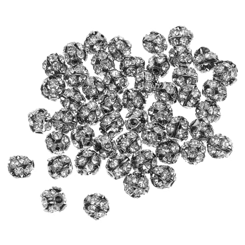Sewroro 50 Stück Facettierte Mikroschliff Los Perlen aus Legierung Glatte Oberfläche Leicht Glänzend für DIY Schmuckherstellung Armbänder Halsketten Kreative Bastelprojekte Sewroro 50 Stück Facettierte Mikroschliff Los Perlen aus Legierung Glatte Oberfläche Leicht Glänzend für DIY Schmuckherstellung Armbänder Halsketten Kreative Bastelprojekte von Sewroro