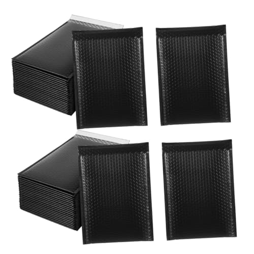 Sewroro 50 Stück Gepolsterte Versandtaschen Schwarz Luftpolster-versandumschläge mit Schutzpolsterung Selbstklebend für Kleidung Schmuck Zubehör Widerstandsfähig Vielseitig Einsetzbar Sewroro 50 Stück Gepolsterte Versandtaschen Schwarz Luftpolster-versandumschläge mit Schutzpolsterung Selbstklebend für Kleidung Schmuck Zubehör Widerstandsfähig Vielseitig Einsetzbar von Sewroro