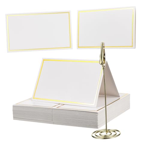 Sewroro 50 Stück Karte Fotohalter Für Tische Fotohalterclips Inhaber Der Tabellennummer Papier Sewroro 50 Stück Karte Fotohalter Für Tische Fotohalterclips Inhaber Der Tabellennummer Papier von Sewroro