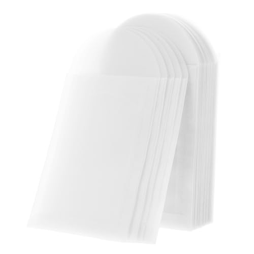 Sewroro 50 Stück Kleine Semi Transparente Papiertüten mit Knopfverschluss Flache Verpackungsbeutel für Bastelprojekte und Geschenkverpackungen Vielseitig Einsetzbar Sewroro 50 Stück Kleine Semi Transparente Papiertüten mit Knopfverschluss Flache Verpackungsbeutel für Bastelprojekte und Geschenkverpackungen Vielseitig Einsetzbar von Sewroro