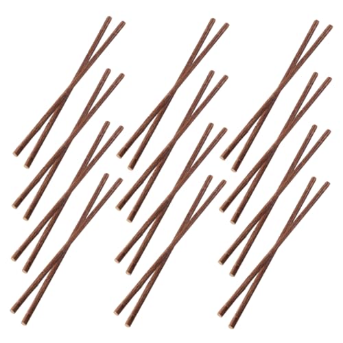 Sewroro 50 Stück Naturholz Zweige für Bastelarbeiten Diy Material Zufällige Dicke für Dekorationen und Kreative Projekte von Sewroro