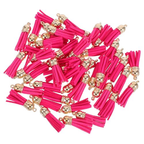 Sewroro 50 Stück Quasten Anhänger aus Kunstleder mit Schlaufe Bunte Tassels für DIY Schmuck Schlüsselanhänger Taschen Schmuckdekoration Flexible Bastelanhänger für Individuelle Accessoires Sewroro 50 Stück Quasten Anhänger aus Kunstleder mit Schlaufe Bunte Tassels für DIY Schmuck Schlüsselanhänger Taschen Schmuckdekoration Flexible Bastelanhänger für Individuelle Accessoires von Sewroro